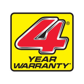 4 Year Warranty