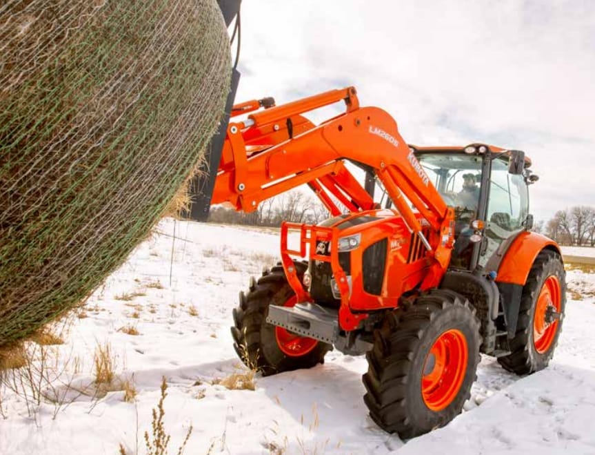 KubotaM7-tractor-frontloader