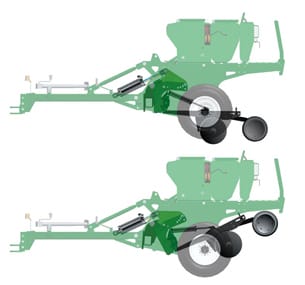 HYDRAULIC OPENER LIFT / DOWN-PRESSURE