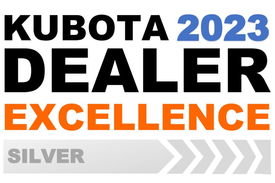 2023 kubota dealer excellence silver logo