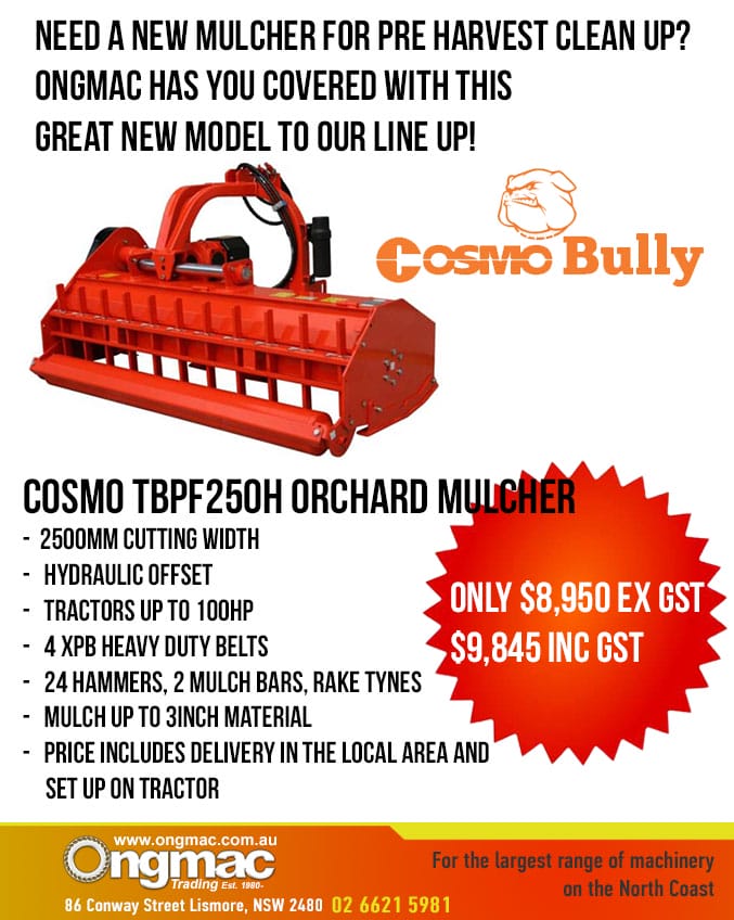 Cosmo Bully Orchard Mulcher