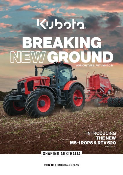 Kubota Catalogue 2021 Ag Cover