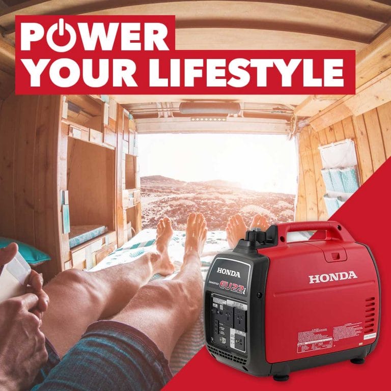 Honda EU22i Generator creature comforts