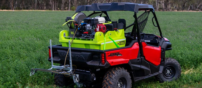 OnDeck UTV Sprayer action 1