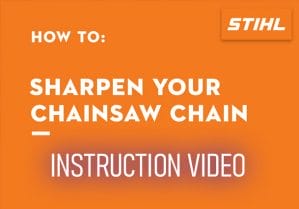 how to sharpen your chainsaw