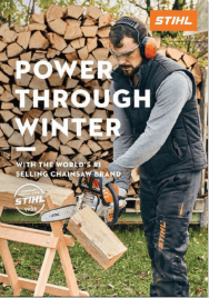 Stihl Power Through Winter 2021 catalogue link image