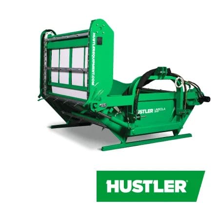 Feedlot Bale Unrollers LM105T raised