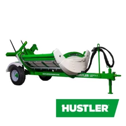 Trailed double bale feeder