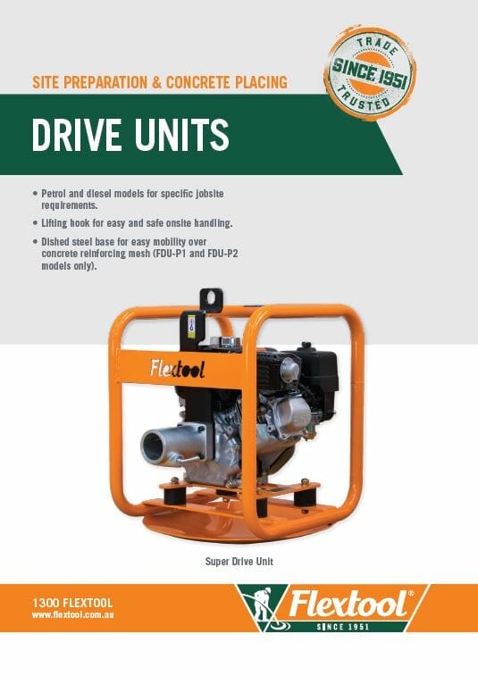 Flextool Drive Unit FDU-P2 - FT201798-UNIT pdf image link